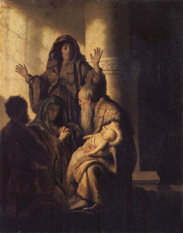 The Presentation of Jesus in the Temple, REMBRANDT Harmenszoon van Rijn